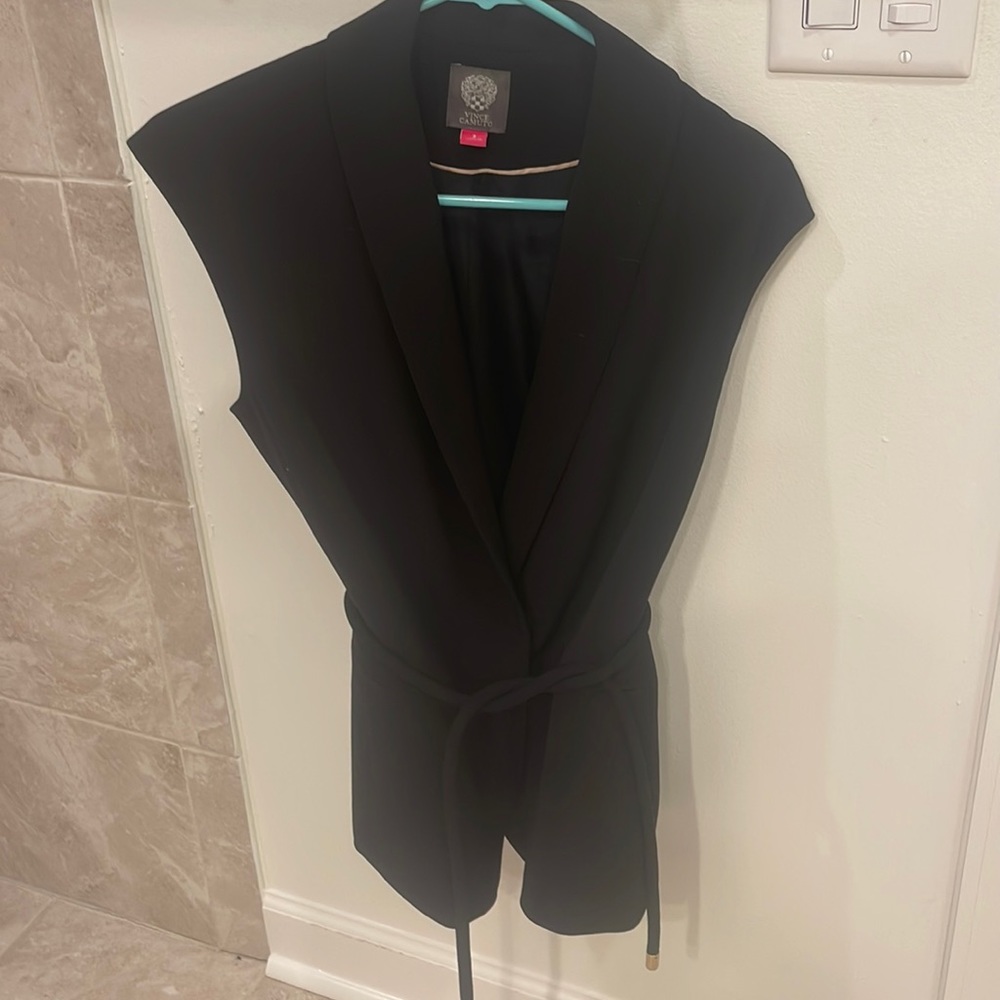 Vince Camuto vest with tie